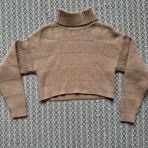 Small Pacsun Cropped Turtleneck Sweater